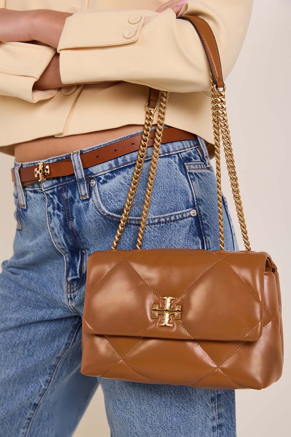 תיק כתף קירה קווילט סמול